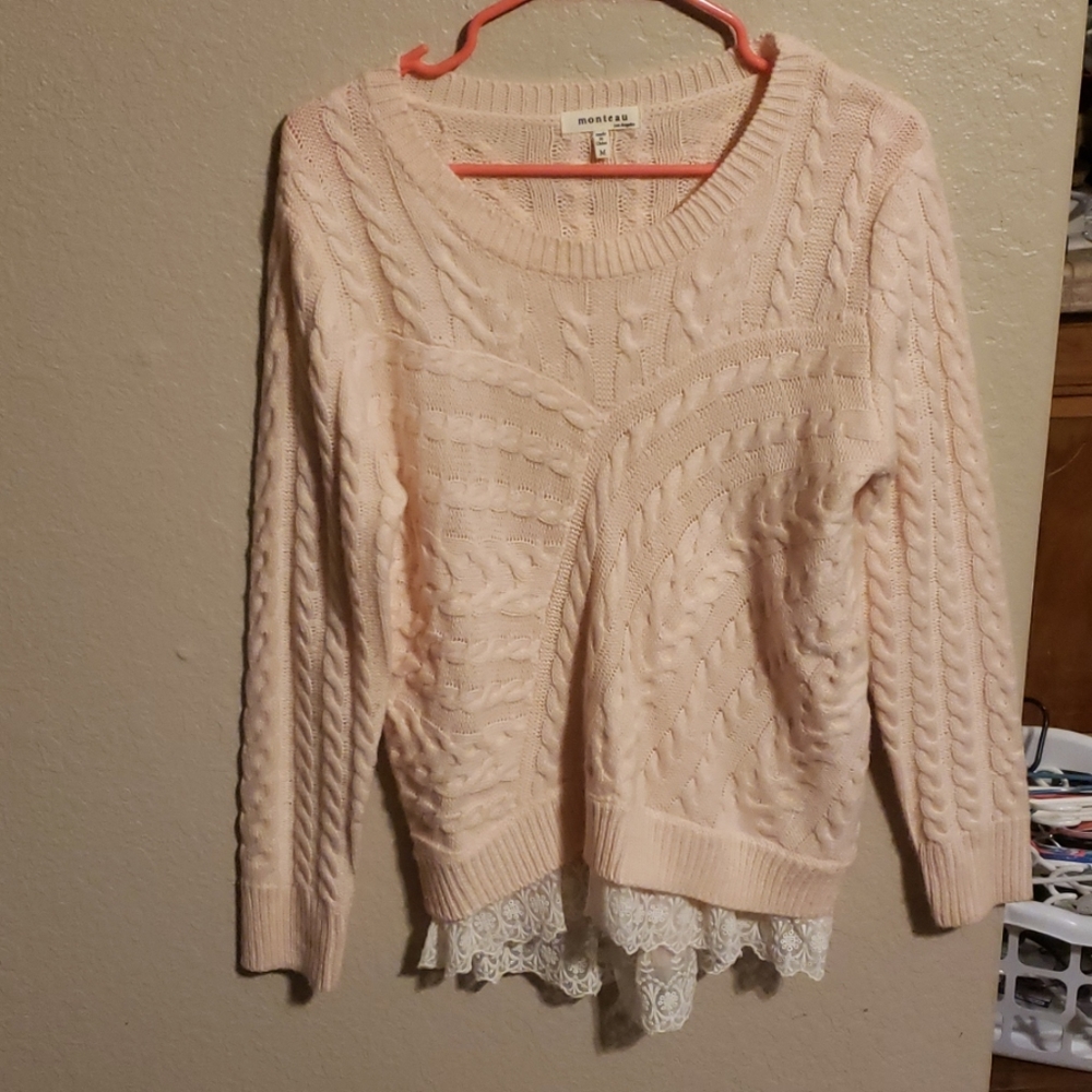 Light pink sweater
